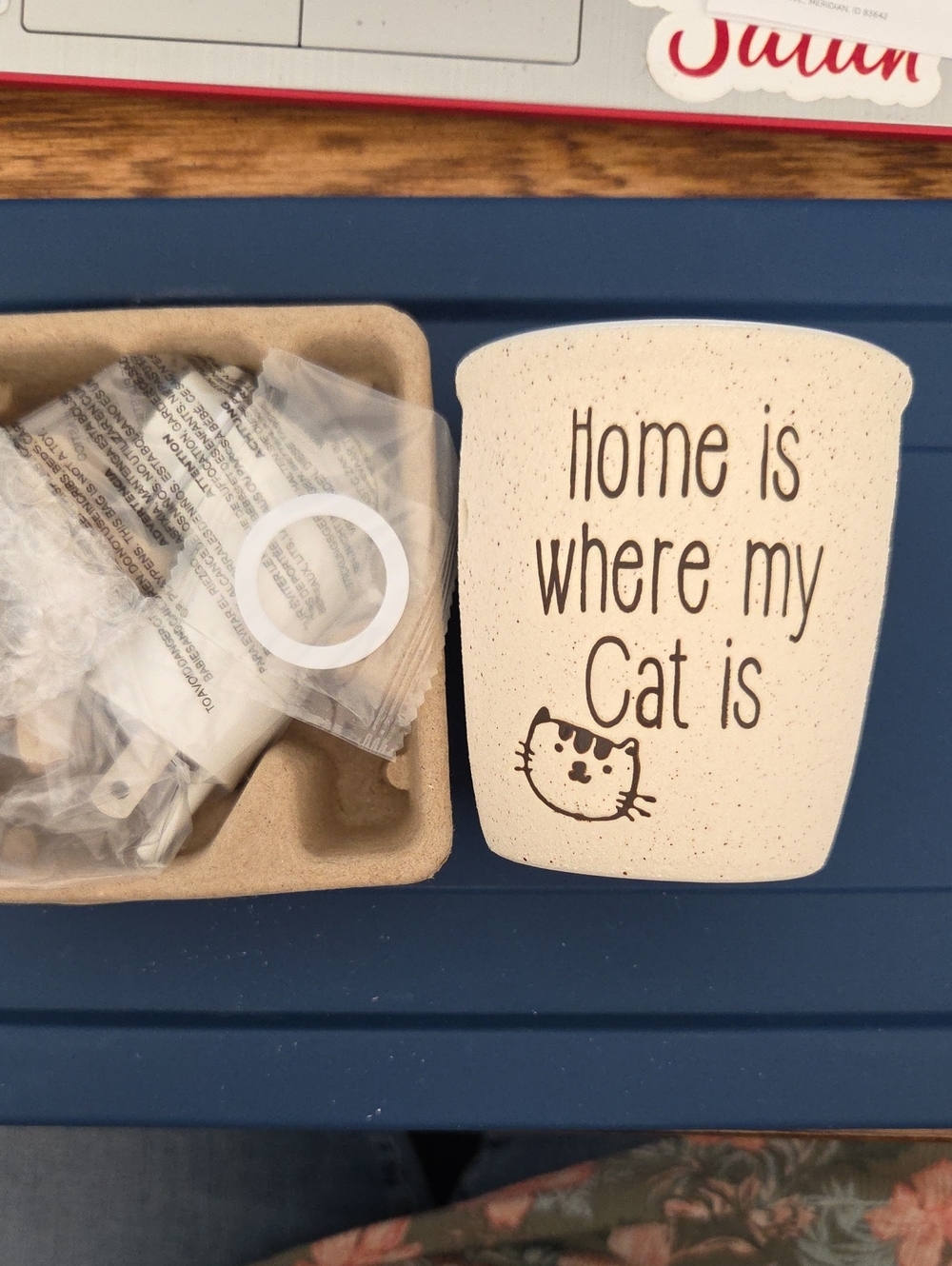 Scentsy "Home Is Where My Cat Is" Plugin Warmer